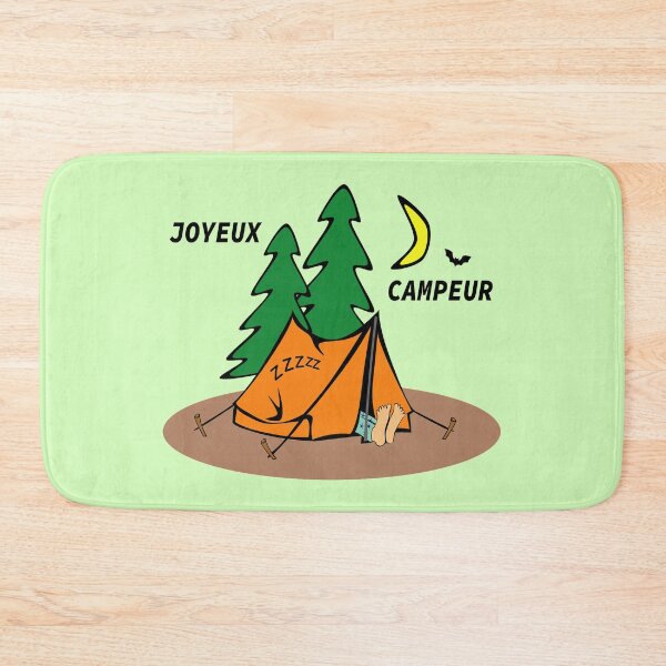 Item preview, happy camper camping vacation designed and sold by loiret1958.