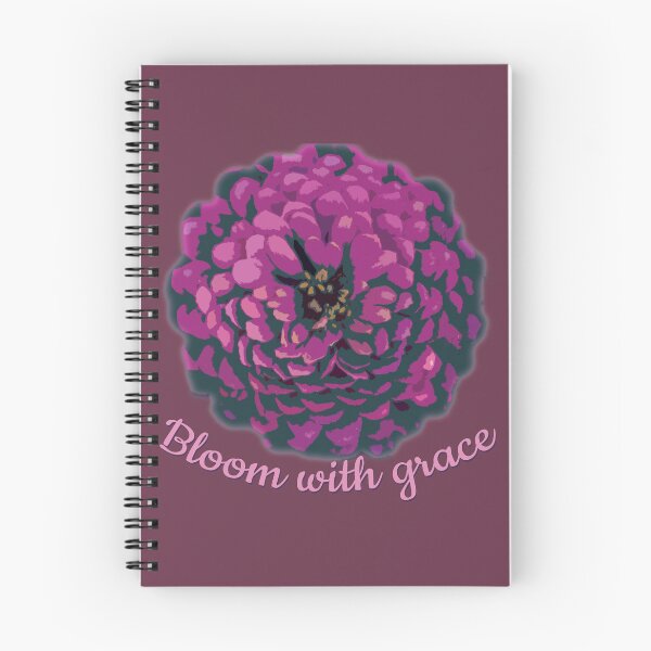 Item preview, Bloom with grace purple flower pattern  designed and sold by myseptember18th.