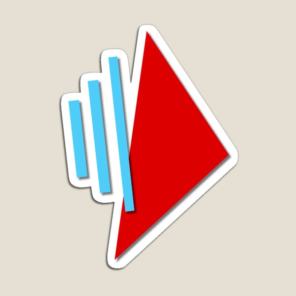 3D BLAST LOGO Magnet