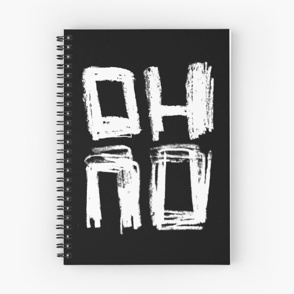 Item preview, Oh No Hand Typography designed and sold by badlydrawnbabe.