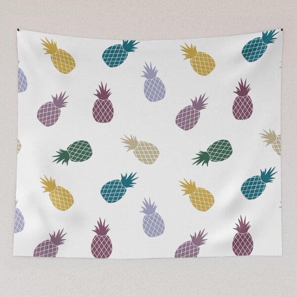 Aperçu de l'œuvre Modèle d'ananas multicolore créée et vendue par ViewerEqualsPhoton.