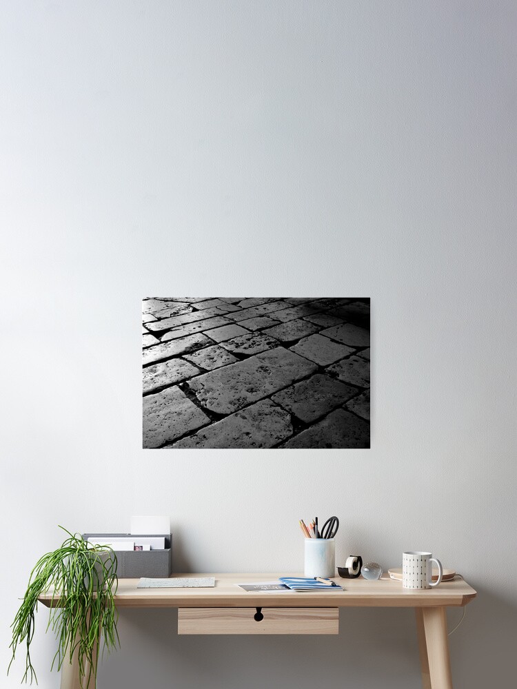 Thumbnail 1 of 3, Poster, Colosseum Flagstones designed and sold by Tiffany Dryburgh.