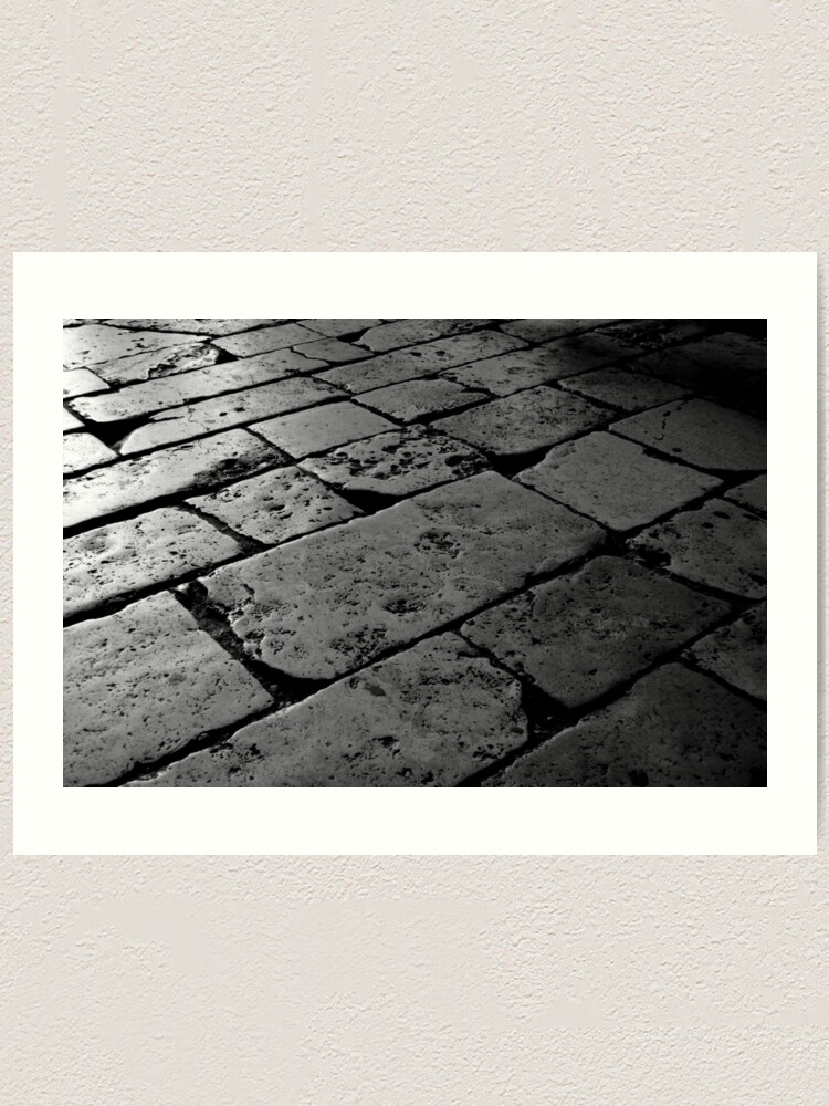 Thumbnail 2 of 3, Art Print, Colosseum Flagstones designed and sold by Tiffany Dryburgh.