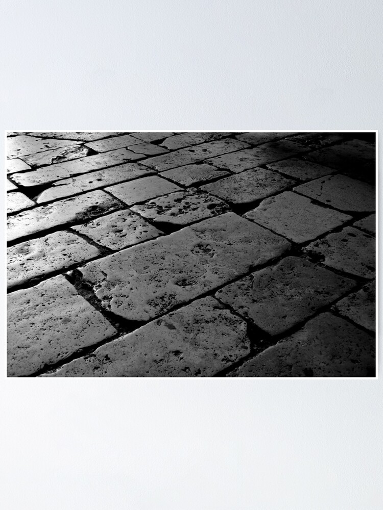 Thumbnail 2 of 3, Poster, Colosseum Flagstones designed and sold by Tiffany Dryburgh.