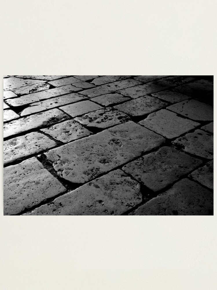 Thumbnail 2 of 3, Photographic Print, Colosseum Flagstones designed and sold by Tiffany Dryburgh.