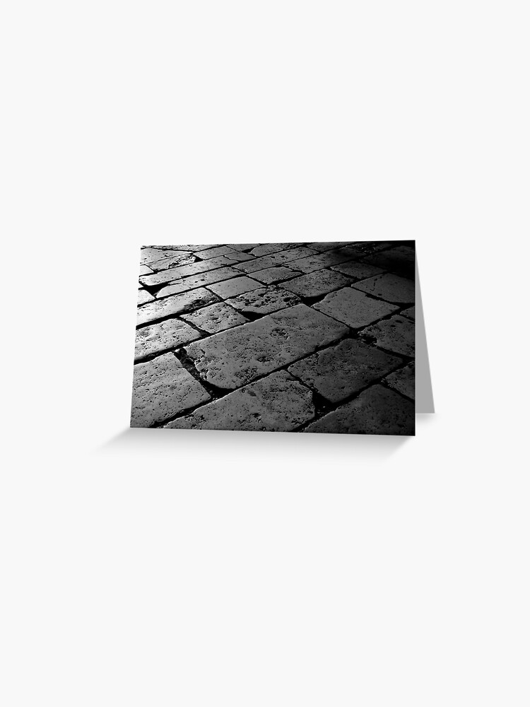 Thumbnail 1 of 2, Greeting Card, Colosseum Flagstones designed and sold by Tiffany Dryburgh.