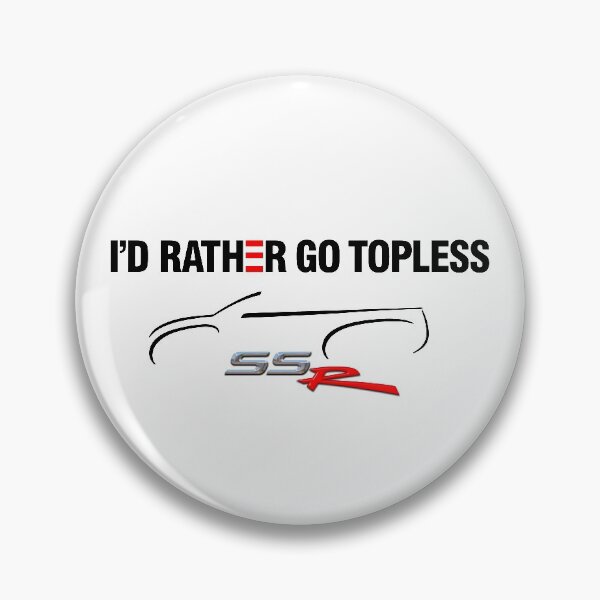 Item preview, I'd rather Go Topless for Light Backgrounds designed and sold by Godby Studios, Inc..
