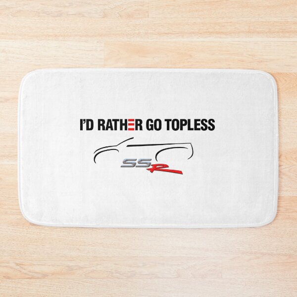 Item preview, I'd rather Go Topless for Light Backgrounds designed and sold by Godby Studios, Inc..