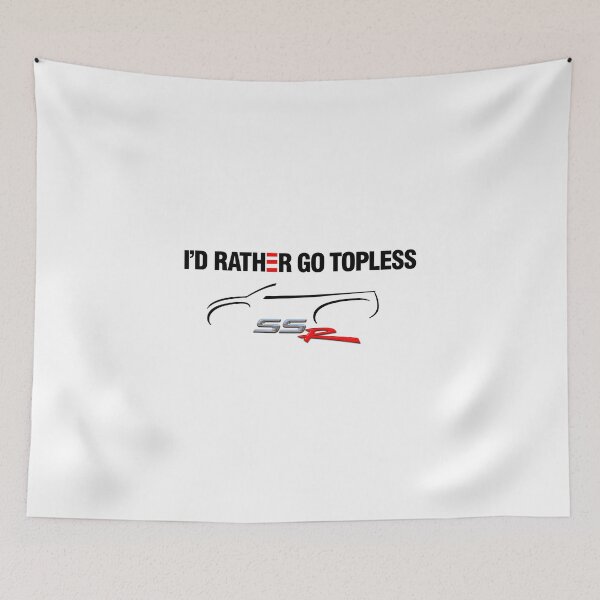 Item preview, I'd rather Go Topless for Light Backgrounds designed and sold by Godby Studios, Inc..