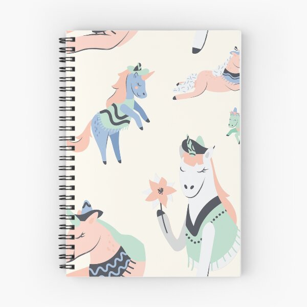 Item preview, Cute Festive Pastel Uni-Ponies designed and sold by Dream Big! by E. H..