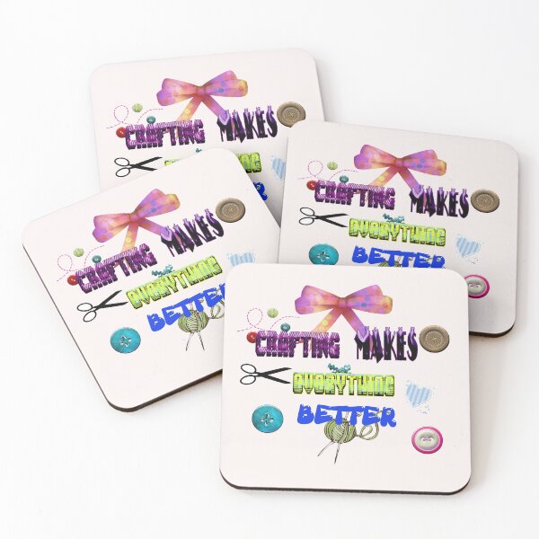Item preview, Crafting Makes Everything Better designed and sold by Viktor Kabbach.