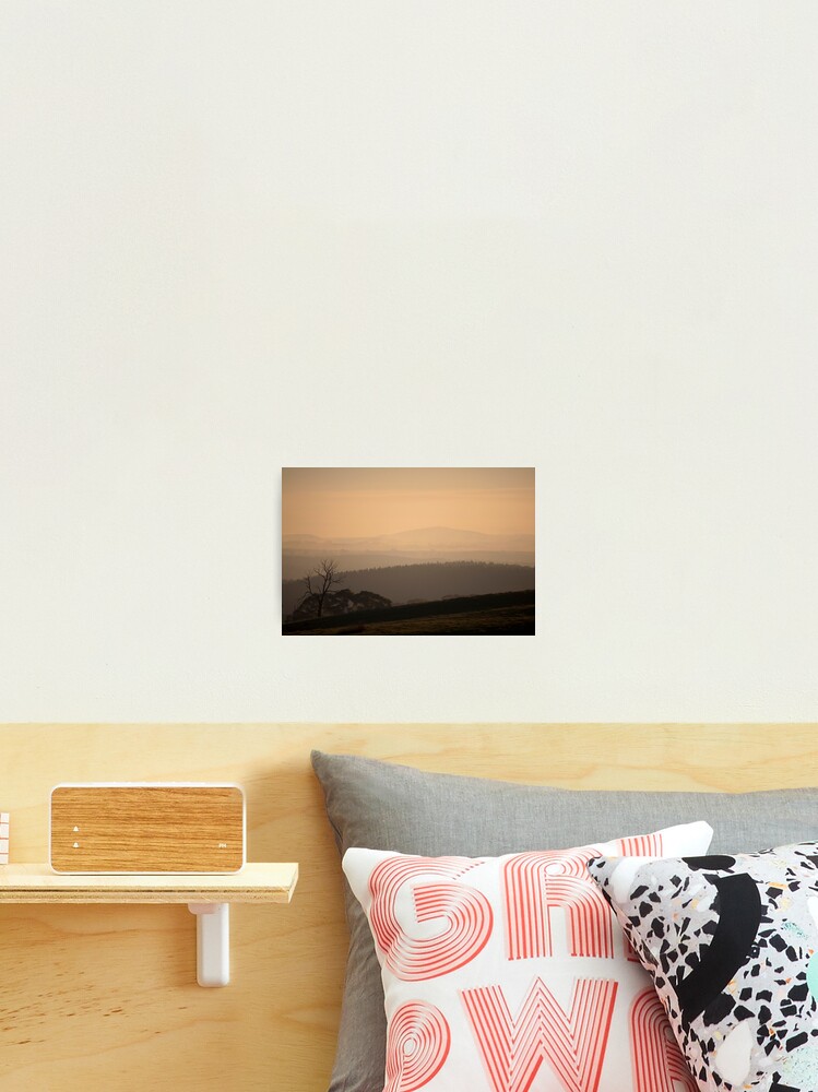 Thumbnail 1 of 3, Photographic Print, Smokey Town, Creswick designed and sold by Tiffany Dryburgh.