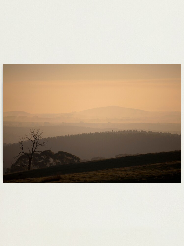 Thumbnail 2 of 3, Photographic Print, Smokey Town, Creswick designed and sold by Tiffany Dryburgh.