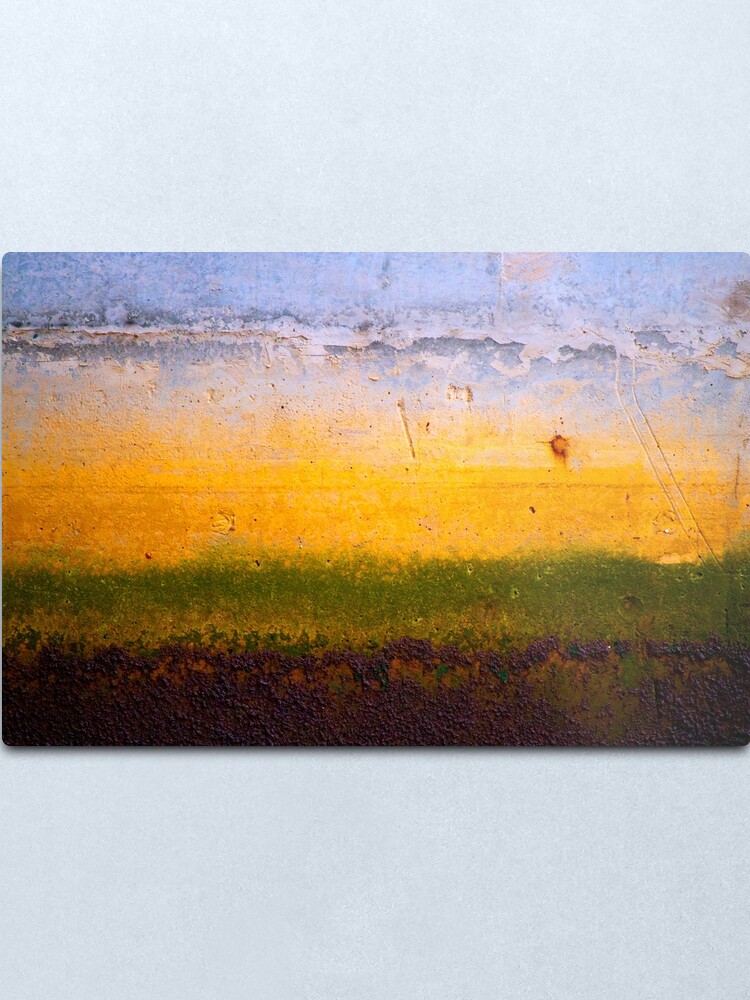Alternate view of City Sunset Metal Print