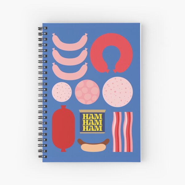 Sausages Spiral Notebook
