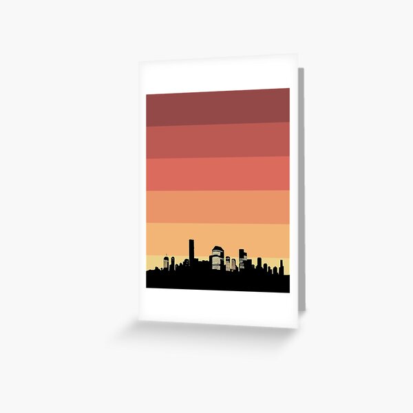 Item preview, Brisbane skyline  designed and sold by Old Friends Pet Portraits.