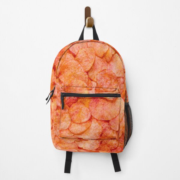 Item preview, Ketchup Potato Chips Snack Food Photo Pattern  designed and sold by patternsoup.