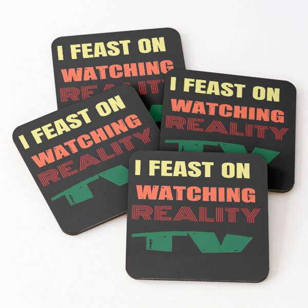 Item preview, I Feast On Watching Reality TV designed and sold by WowAllinOne.