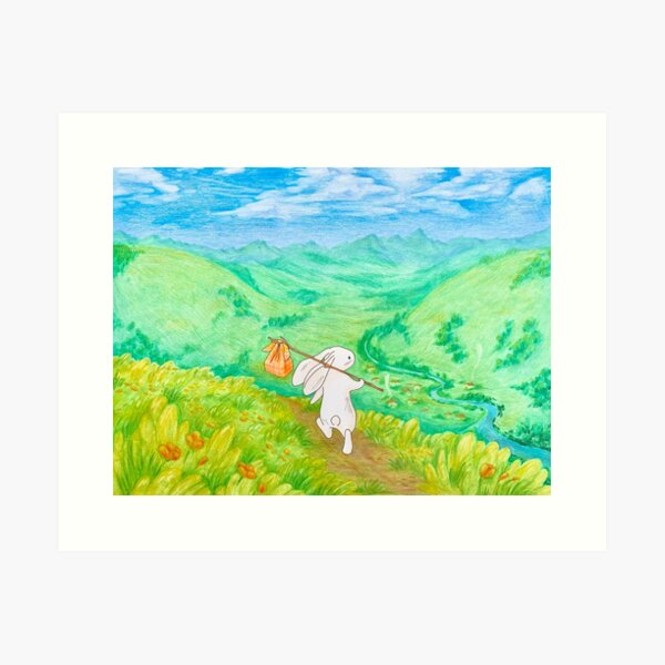 Home Along the Way Art Print