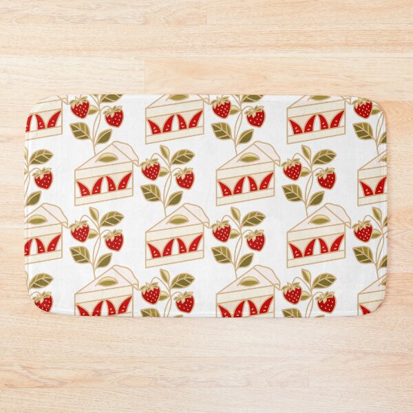 Item preview, Aesthetic Strawberry Cheese Cake designed and sold by artflorara.