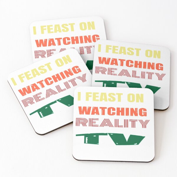 Item preview, I Feast On Watching Reality TV designed and sold by WowAllinOne.