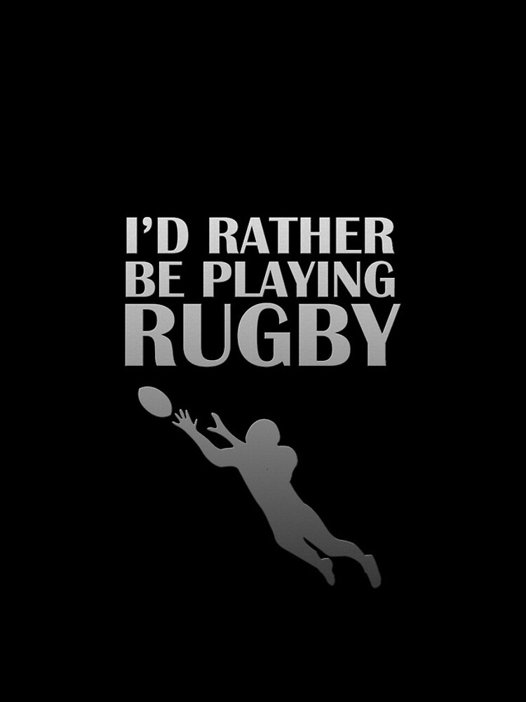Thumbnail 4 of 4, iPhone Case, Rather Be Playing Rugby 6 designed and sold by Ripoubsb.