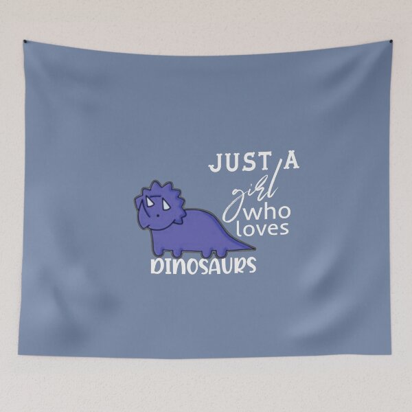 Item preview,  just a girl who loves dinosaurs designed and sold by zahra369der.
