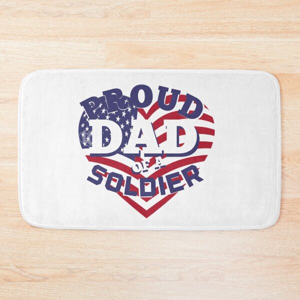 Item preview, Proud Dad of a Soldier, Soldier Dad, Support Armed Forces designed and sold by LifeCrush.