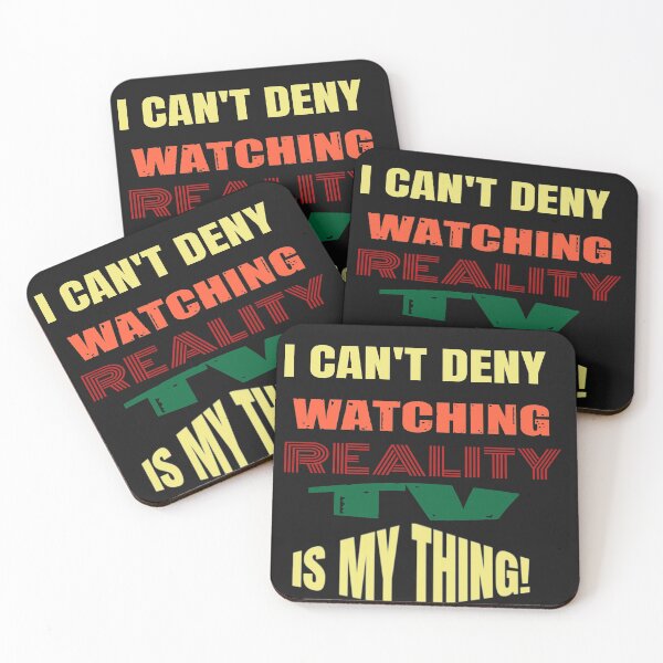 Item preview, I Can't Deny Watching Reality TV Is My Thing! designed and sold by WowAllinOne.