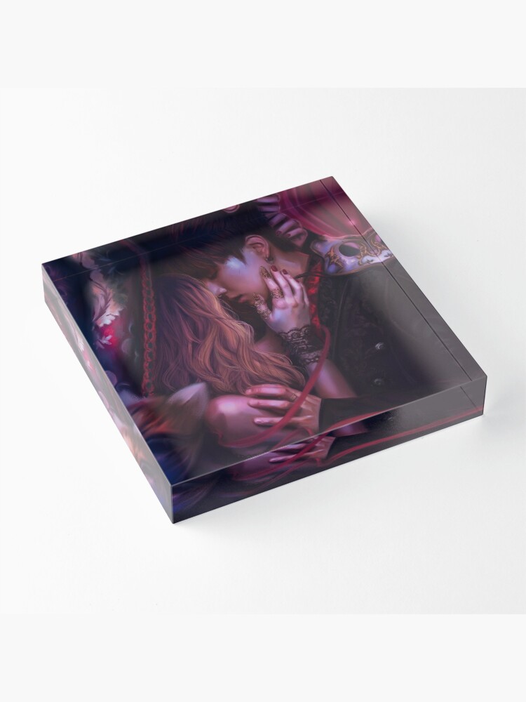 Alternate view of Jungkook Masquerade Acrylic Block