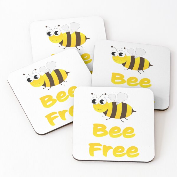 Item preview, Bee Free Yellow And Brown Bee designed and sold by geminivibe.