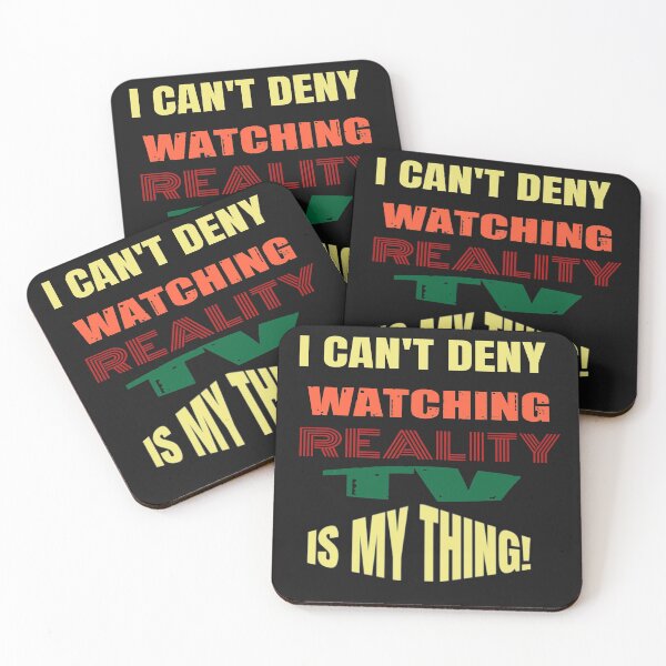 Item preview, I Can't Deny Watching Reality TV Is My Thing! designed and sold by WowAllinOne.
