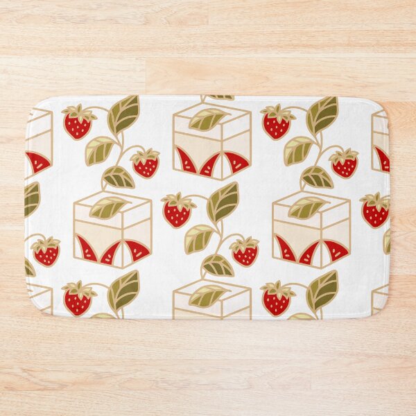 Item preview, Aesthetic Strawberry Vanilla Cake designed and sold by artflorara.