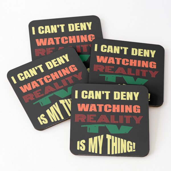 Item preview, I Can't Deny Watching Reality TV Is My Thing! designed and sold by WowAllinOne.