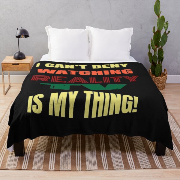 Item preview, I Can't Deny Watching Reality TV Is My Thing! designed and sold by WowAllinOne.