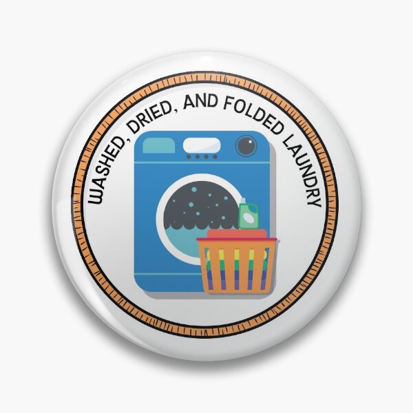 Item preview, Laundry Badge designed and sold by bethmcmillian.