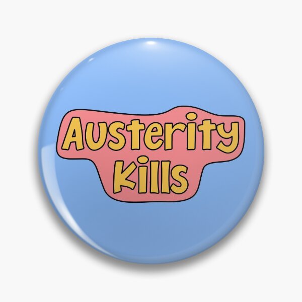Item preview, Austerity Kills designed and sold by Picket Club.