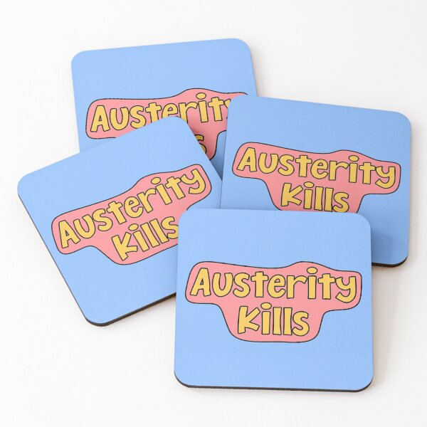 Item preview, Austerity Kills designed and sold by Picket Club.