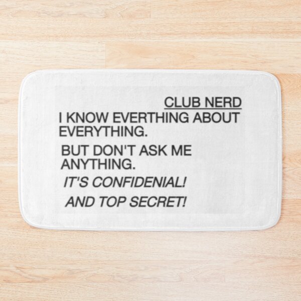 Item preview, CLUB NERD designed and sold by giantstep.