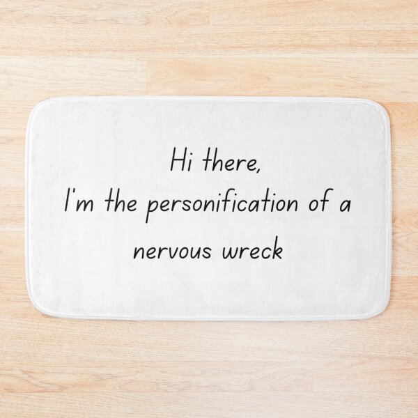 Item preview, Hi there I'm the personification of a nervous wreck designed and sold by monocles.