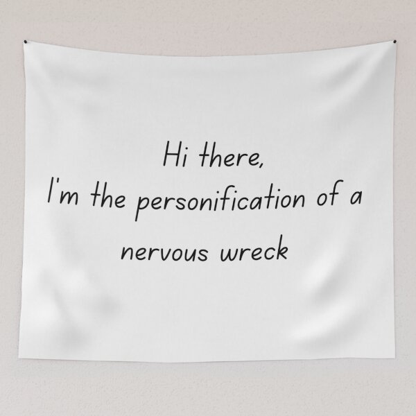 Item preview, Hi there I'm the personification of a nervous wreck designed and sold by monocles.