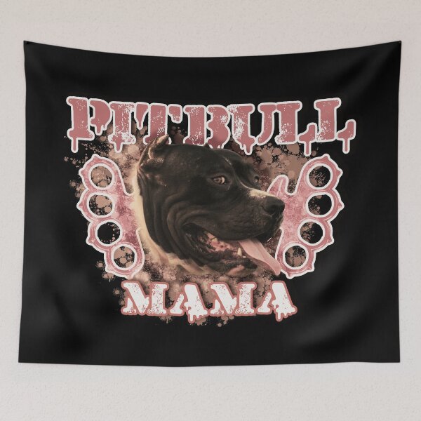 Item preview, PINK Pitbull Mom / American pitbull terrier / APBT designed and sold by DarkDesign69.