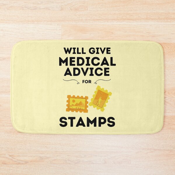 Item preview, Will Give Medical Advice For Stamps designed and sold by DocTeen.