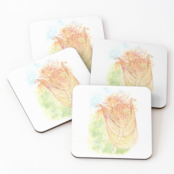Item preview, Hada de primavera - Acuarela designed and sold by Brett Miley.