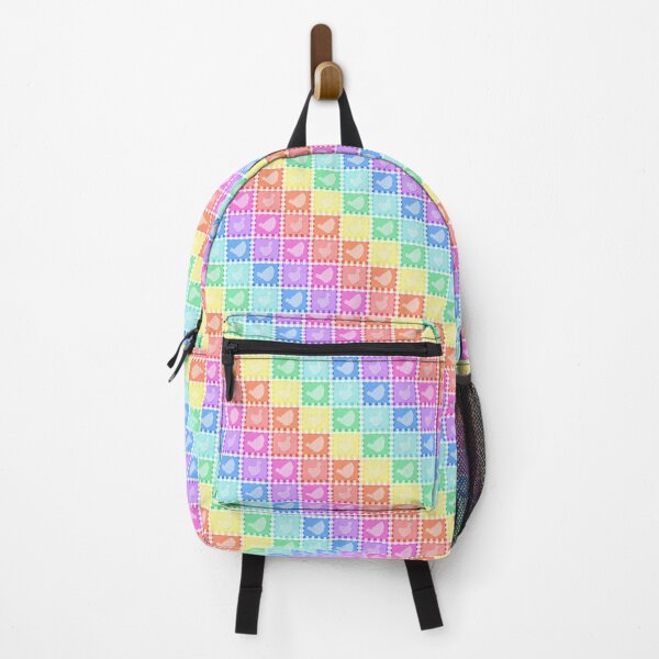 Item preview, Silkie Bantam Chickens Rainbow Applique Patchwork designed and sold by StandoutSilkies.