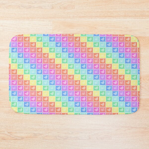 Item preview, Silkie Bantam Chickens Rainbow Applique Patchwork designed and sold by StandoutSilkies.