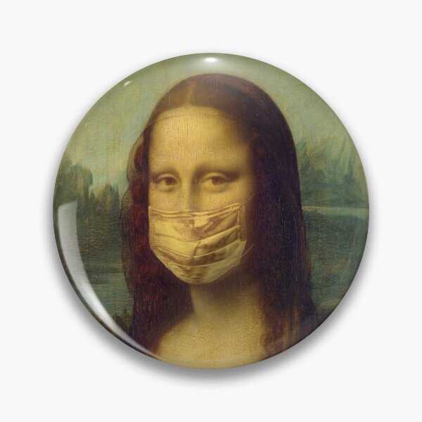 Item preview, Mona Lesa, Leonorado da Vinci, Face mask  designed and sold by Mr7Williams.