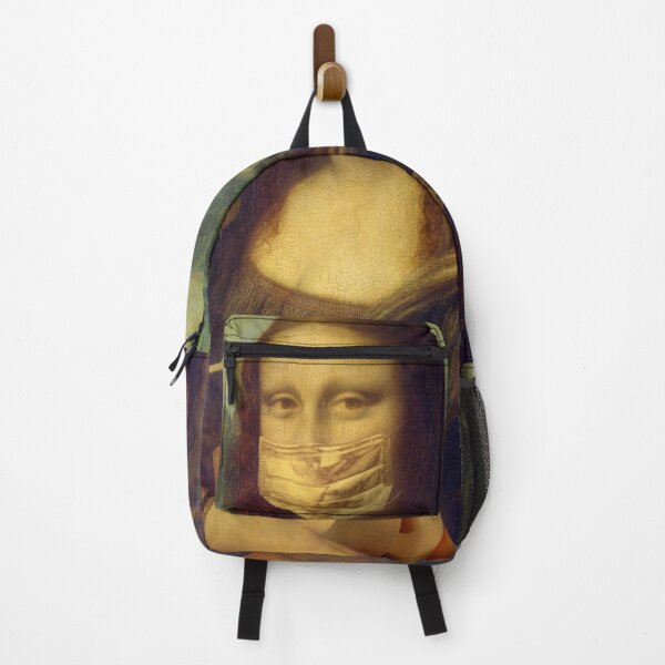 Item preview, Mona Lesa, Leonorado da Vinci, Face mask  designed and sold by Mr7Williams.