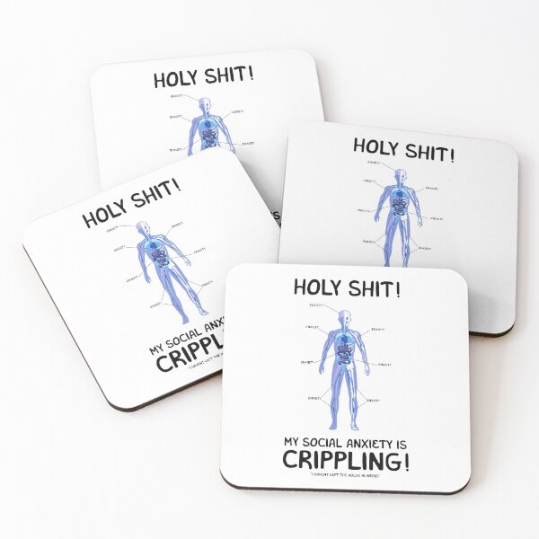 Item preview, My Social Anxiety is CRIPPLING designed and sold by gook78.