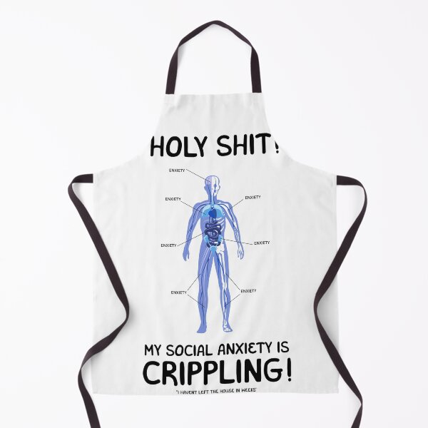 Item preview, My Social Anxiety is CRIPPLING designed and sold by gook78.